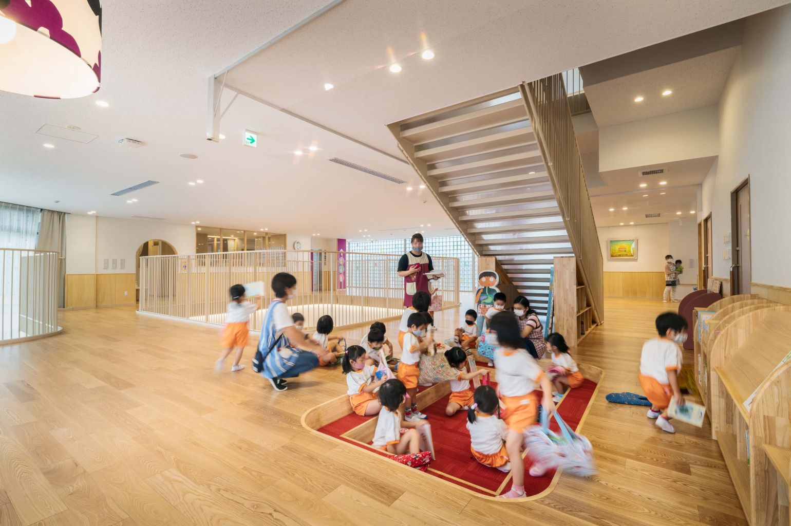 元気で明るく過ごすことが可能な「子ども施設」